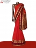 Traditional Contrast Wedding South Silk Saree